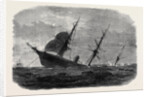 Wreck of the Mail Steam-Ship Rangoon at Galle: The Rangoon Sinking after the Removal of the Passengers and Crew 1871 by Anonymous