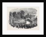 Funeral of Mr Braidwood the Late Chief of the London Fire Brigade in Abney Park Cemetery by Anonymous
