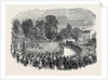 Funeral of Mr Braidwood the Late Chief of the London Fire Brigade in Abney Park Cemetery by Anonymous