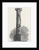 The Jessop Monument Codnor Park Derbyshire Struck by Lightning on the 8th Inst. July 27 1861 by Anonymous