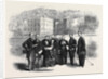 The Commissioners of the Italian Government Making Over to Messrs. W.C. Stanford and A. Scott Churchwardens the Ground Decreed by Garibaldi As a Gift of the Nation for the Erection of an English Church at Naples August 10 1861 by Anonymous