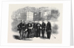 The Commissioners of the Italian Government Making Over to Messrs. W.C. Stanford and A. Scott Churchwardens the Ground Decreed by Garibaldi As a Gift of the Nation for the Erection of an English Church at Naples August 10 1861 by Anonymous