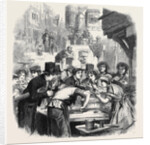 The First Day of Oysters: A London Street Scene by Anonymous