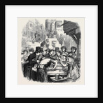 The First Day of Oysters: A London Street Scene by Anonymous