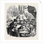 The First Day of Oysters: A London Street Scene by Anonymous