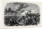 The Civil War in America: Fight at Hainsville on the Upper Potomac Advance of the Wisconsin Men (Federalists) on the Secessionist Position by Anonymous