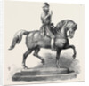 Silver Statuette of William the Taciturn a Prize for the Forthcoming International Steeplechase at Baden-Baden Germany by Anonymous