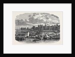 The Female Londin Crossing the Thames from Battersea to Cremorne on a Tight Rope by Anonymous