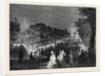 View from the Round Point in the Champs Elysees the Imperial Fetes at Paris by Anonymous