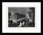 View from the Round Point in the Champs Elysees the Imperial Fetes at Paris by Anonymous