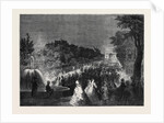 View from the Round Point in the Champs Elysees the Imperial Fetes at Paris by Anonymous