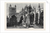 Visit of the British Archaeological Association to Exeter the Cathedral from the South-East by Anonymous