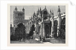 Visit of the British Archaeological Association to Exeter the Cathedral from the South-East by Anonymous