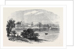 The Government House Viewed from the Eastern Side of the Lower Botanic Garden Sketches from Sydney New South Wales by Anonymous