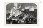 Fatal Railway Accident at Kentish Town on the North and South Western Junction Line: Scene of the Disaster on Monday Night September 7 1861 by Anonymous