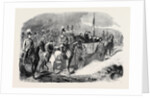 The Queen's Visit to Ireland: Her Majesty Reviewing the Troops on the Curragh of Kildare by Anonymous