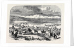 The Queen's Visit to Ireland: Review by Her Majesty on the Curragh of Kildare Charge of Cavalry by Anonymous