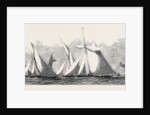 The Installation of Lord Palmerston As Lord Warden of the Cinque Ports Dover Regatta: Start of the Yachts by Anonymous