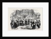 Masonic Demonstration at Bristol in Connection with the Restoration of St. Mary Redcliff Church: Arrival of the Procession at the Church by Anonymous