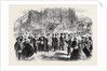 Masonic Demonstration at Bristol in Connection with the Restoration of St. Mary Redcliff Church: Arrival of the Procession at the Church by Anonymous