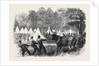 The War in America: Quartermaster's Department Killing Bullocks in the Federal Camp Virginia by Anonymous