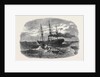 Picking Up a Man Overboard from the Peninsular and Oriental Company's Ship Candia in the Red Sea. by Anonymous