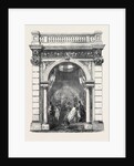 Royal Horticultural Society's Gardens South Kensington: One of the Arches of the Northern Arcade Finished to Show the Proposed Style of Decoration by Anonymous