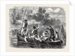 The Civil War in America: Confederates Trapping a Boat's Crew of the Potomac Fleet by Anonymous
