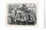 The Civil War in America: Confederates Trapping a Boat's Crew of the Potomac Fleet by Anonymous