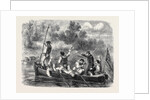 The Civil War in America: Confederates Trapping a Boat's Crew of the Potomac Fleet by Anonymous