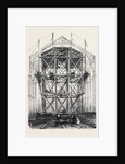 Progress of the Great Exhibition Building: The Traversing Platform Used in the Construction of the Nave. by Anonymous