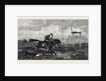 The American Pony Express En Route from the Missouri River to San Francisco from a Drawing by G.H. Andrews by Anonymous