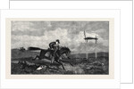 The American Pony Express En Route from the Missouri River to San Francisco from a Drawing by G.H. Andrews by Anonymous