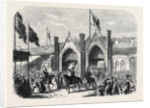 The Coronation of the King of Prussia: His Majesty Entering Königsberg by the Brandenburg Gate by Anonymous