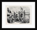The Coronation of the King of Prussia: His Majesty Entering Königsberg by the Brandenburg Gate by Anonymous