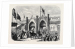 The Coronation of the King of Prussia: His Majesty Entering Königsberg by the Brandenburg Gate by Anonymous