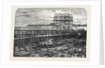 Progress of the International Exhibition Building: Works of the Nave Eastern Transept and Dome As Seen from the South West by Anonymous