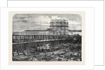 Progress of the International Exhibition Building: Works of the Nave Eastern Transept and Dome As Seen from the South West by Anonymous