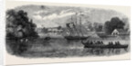 The Lake at Clumber Visit of the Prince of Wales to Clumber October 26 1861 by Anonymous