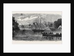The Lake at Clumber Visit of the Prince of Wales to Clumber October 26 1861 by Anonymous