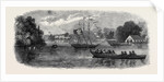 The Lake at Clumber Visit of the Prince of Wales to Clumber October 26 1861 by Anonymous