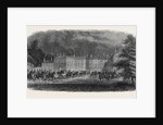 Arrival of the Prince at Clumber Visit of the Prince of Wales to Clumber October 26 1861 by Anonymous