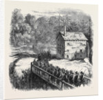 The Civil War in America: Franklin's Brigade Passing Arlington Mill on Its Way to Occupy Munson's Hill October 26 1861 by Anonymous