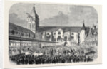 The Coronation of the King and Queen of Prussia: The Procession from the Castle Church Königsberg after the Coronation by Anonymous