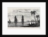 Colossal Statues in the Plain of Thebes During the Inundation Inundation of the Nile by Anonymous