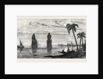 Colossal Statues in the Plain of Thebes During the Inundation Inundation of the Nile by Anonymous