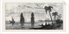 Colossal Statues in the Plain of Thebes During the Inundation Inundation of the Nile by Anonymous