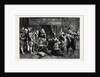 The Gunpowder Plot: Guy Fawkes Being Interrogated by James I and His Council in the King's Bedchamber Whitehall by Anonymous