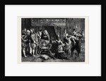 The Gunpowder Plot: Guy Fawkes Being Interrogated by James I and His Council in the King's Bedchamber Whitehall by Anonymous