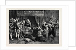 The Gunpowder Plot: Guy Fawkes Being Interrogated by James I and His Council in the King's Bedchamber Whitehall by Anonymous